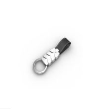 Kundenspezifische Metall-Leder Schlüsselanhänger, Schlüsselanhänger Zubehör (GZHY-KA-145)